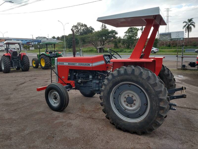 TRATOR MASSEY FERGUSON 265 - ANO 1985 - VENDIDO